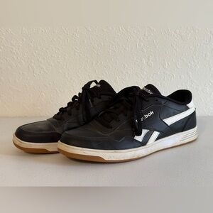 Reebok Royal Techque T Men’s Sneakers Shoes By Ortholite Black White Size 10.5